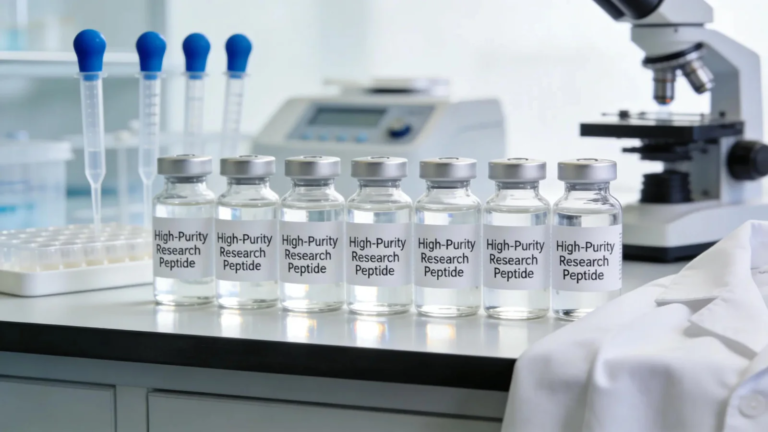 HPLC analytical purity testing chart for researchers seeking to buy retatrutide in UK