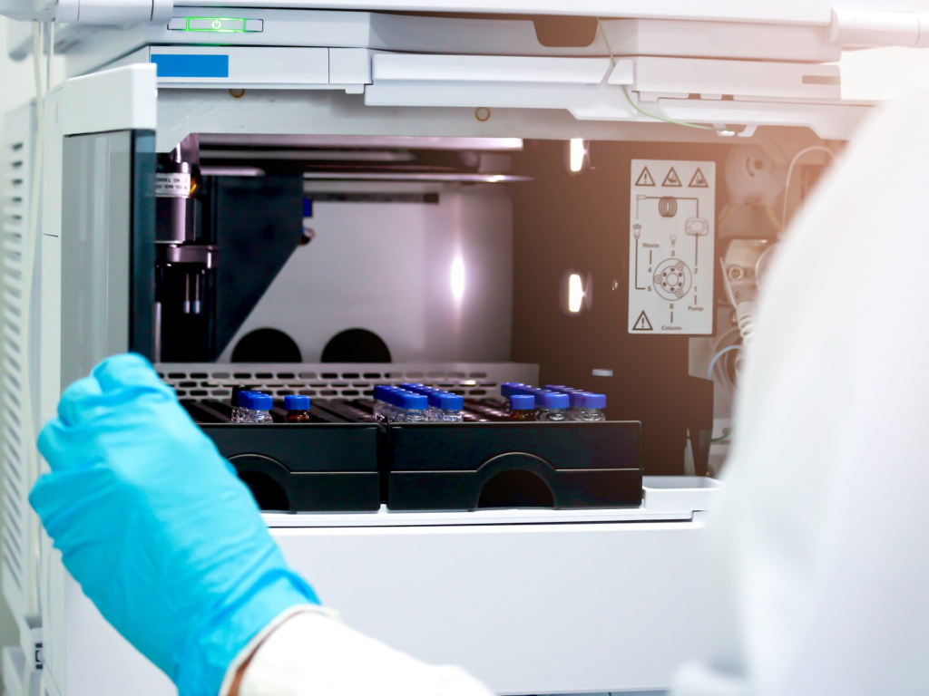 Verification testing documentation showing where researchers analyze retatrutide price and purity standards