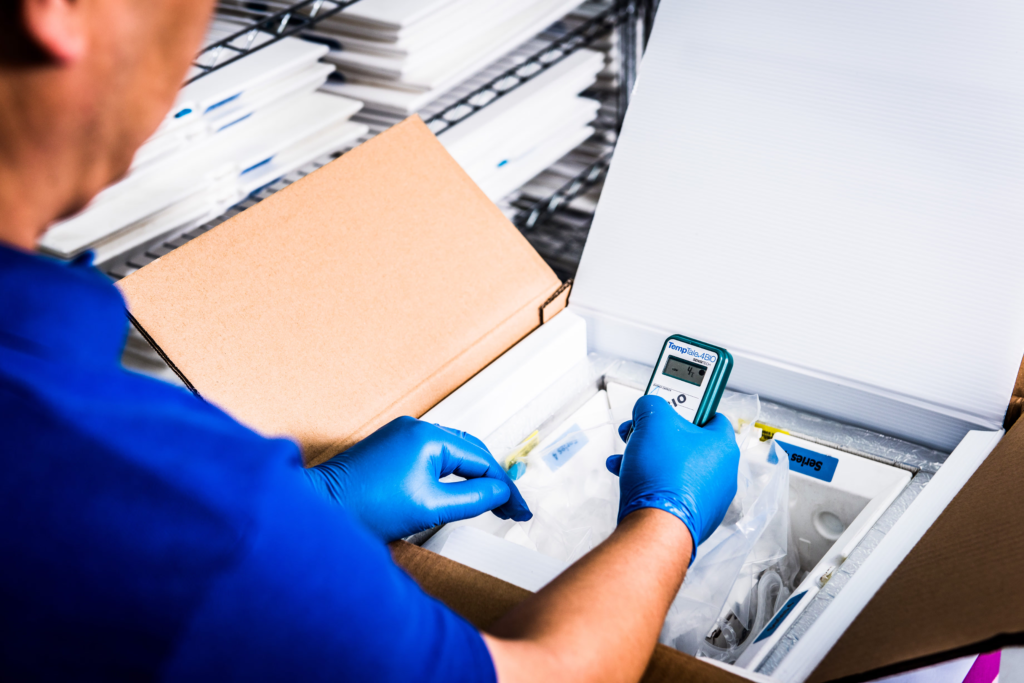 Cold-chain shipped research peptides ready for next-day delivery across the UK