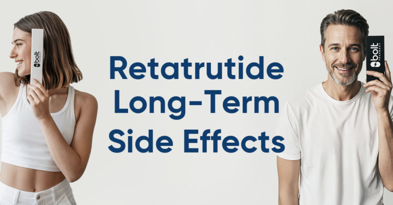 Documented side effects of retatrutide and clinical research trial data parameters