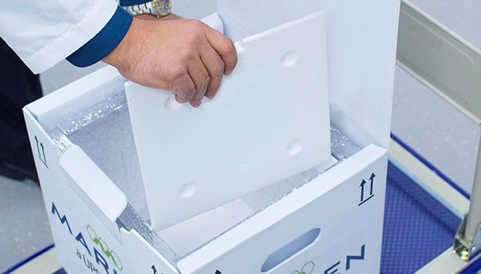 Cold chain dispatch packaging for alluvi healthcare uk research orders sent across Britain