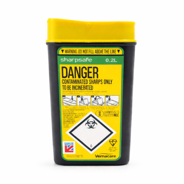 Sharpsafe Sharps Disposal 0.2l Container