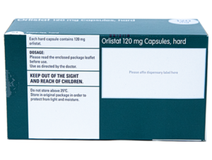 weight-loss-orlistat-120mg-back Orlistat (Generic Xenical) Weight Loss Capsules 120mg