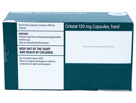 Orlistat (Generic Xenical) Weight Loss Capsules 120mg