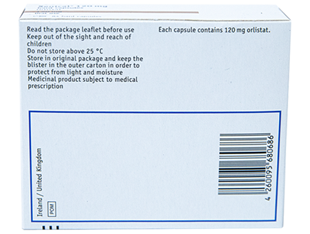 Xenical 120mg Weight Loss Capsules (Branded or Generic)